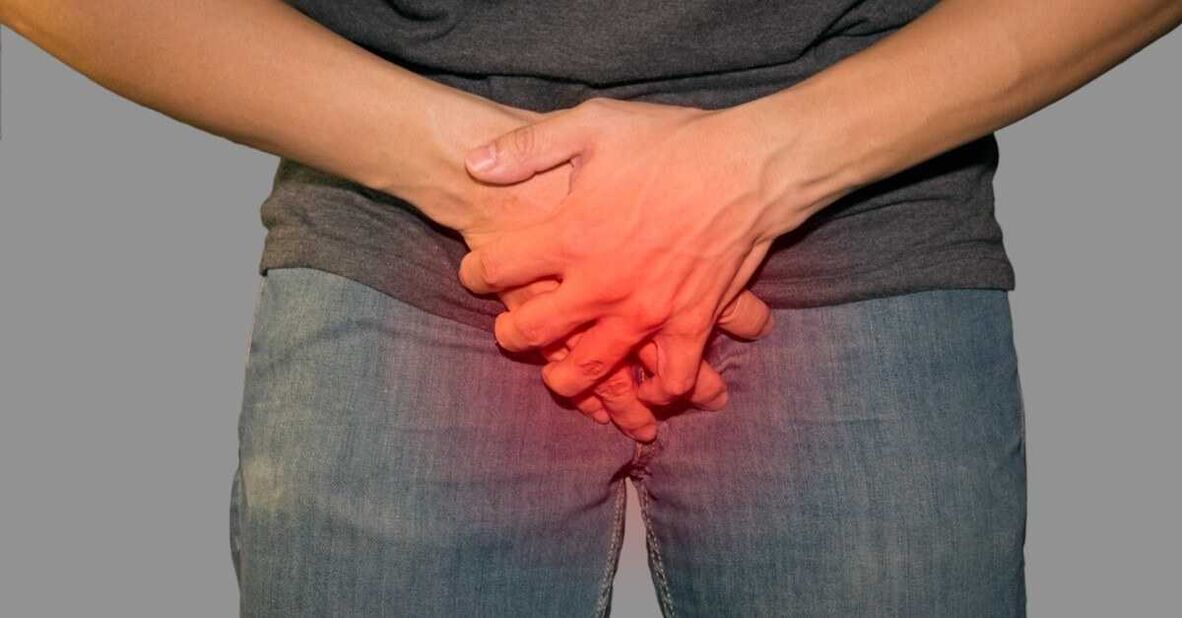 Dolor en la barra durante la descarga patológica
