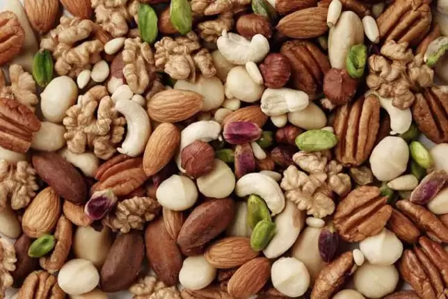 Nueces para aumentar la potencia.