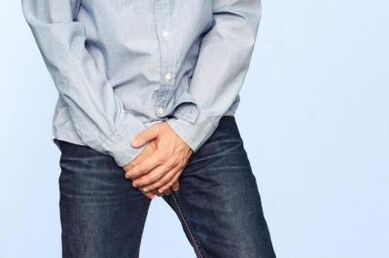 La lubricación de un hombre cuando está emocionado